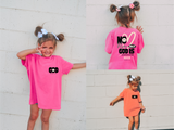 Camiseta Infantil “God Is Always By My Side” – Isaías 43:2